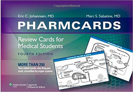 Book Cover: PharmCards: Review Cards for Medical Students