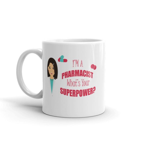 Pharmacist Super Power Mug - Image 2