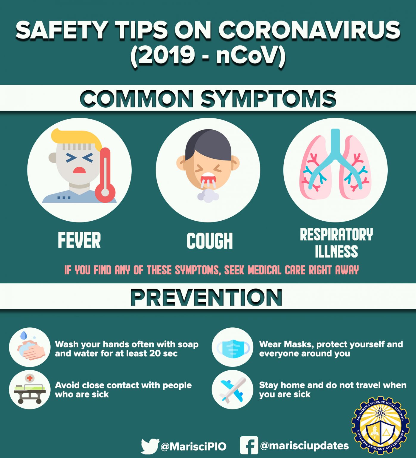 2019 Novel Coronavirus Safety tips Phartoonz