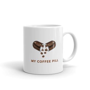 Pharmacist's coffee pill mug